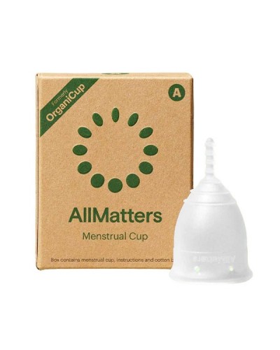 ALLMATTERS (ORGANICUP) MENSTRUAL CUP SIZE Α 1τμχ