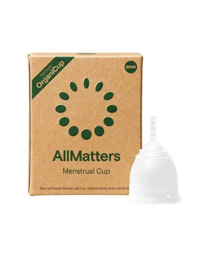 ALLMATTERS (ORGANICUP) MENSTRUAL CUP SIZE MINI 1τμχ