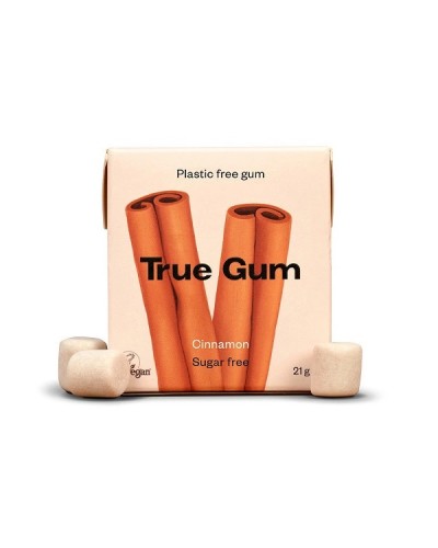 TRUE GUM SUGARFREE CINNAMON ΤΣΙΧΛΕΣ ΧΩΡΙΣ ΖΑΧΑΡΗ ΜΕ ΓΕΥΣΗ ΚΑΝΕΛΑΣ 21GR