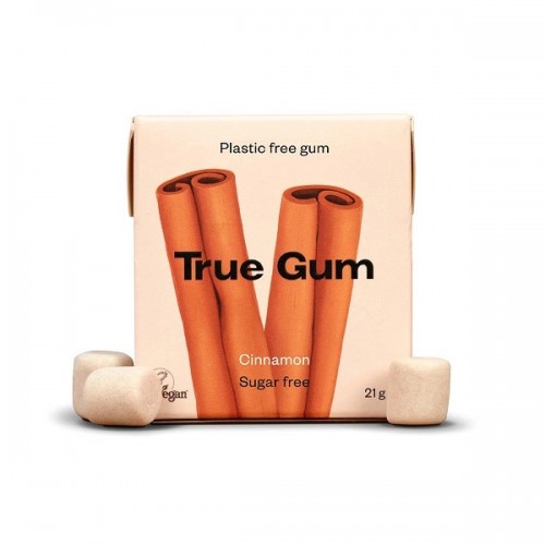 TRUE GUM SUGARFREE CINNAMON ΤΣΙΧΛΕΣ ΧΩΡΙΣ ΖΑΧΑΡΗ ΜΕ ΓΕΥΣΗ ΚΑΝΕΛΑΣ 21GR