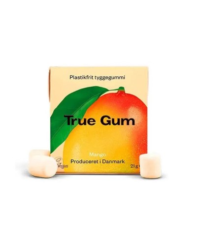 TRUE GUM SUGARFREE MANGO ΤΣΙΧΛΕΣ ΧΩΡΙΣ ΖΑΧΑΡΗ ΜΕ ΓΕΥΣΗ ΜΑΝΓΚΟ 21GR