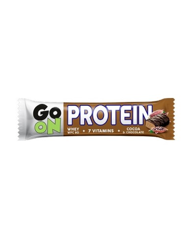 GO ON PROTEIN BAR ΜΠΑΡΑ ΠΡΩΤΕΪΝΗΣ 20% COCOA 50GR