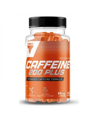 TREC CAFFEINE 200MG PLUS 60CAPS