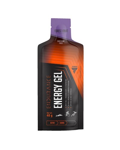 TREC ENDURANCE ENERGY GEL CAFFEINE FREE 40g FOREST FRUIT