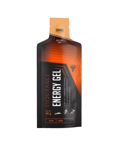 TREC ENDURANCE ENERGY GEL CAFFEINE FREE 40g ORANGE