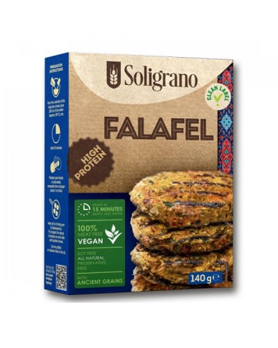 SOLIGRANO BURGER VEGAN ΦΑΛΑΦΕΛ 140G 