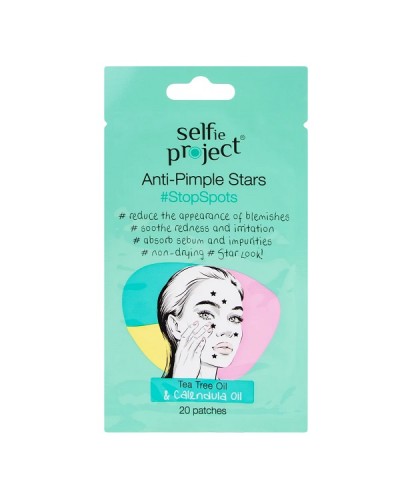 SELFIE PROJECT ANTI-PIMPLES PATCHES STARS 20τμχ