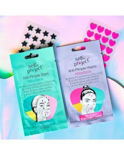 SELFIE PROJECT ANTI-PIMPLES PATCHES STARS 20τμχ