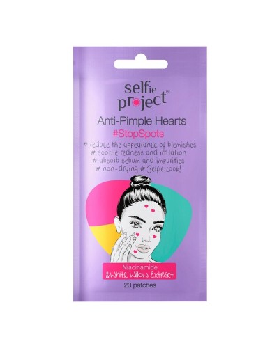 SELFIE PROJECT ANTI-PIMPLES PATCHES HEARTS 20τμχ