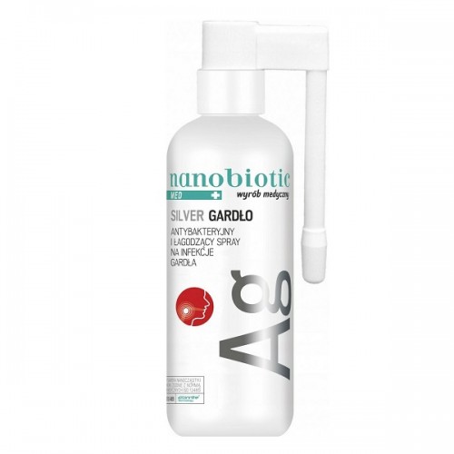 NANOBIOTIC MED SILVER GARDLO ORAL SPRAY 30ml