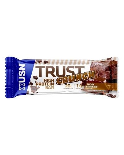 USN TRUST CRUNCH FUDGE BROWNIE 60gr