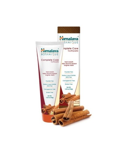 HIMALAYA ECO  BOTANIQUE COMPLETE CARE CINNAMON TOOTHPASTE 150GR