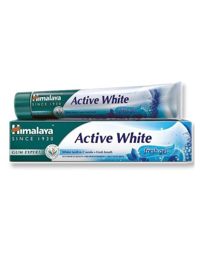 HIMALAYA ACTIVE WHITE FRESH GEL TOOTHPASTE 75ML