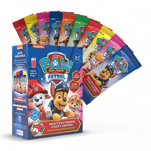 HEALTH FUEL PAW PATROL ΠΟΛΥΒΙΤΑΜΙΝΗ ΓΙΑ ΠΑΙΔΙΑ 2-7 ΕΤΩΝ ΜΗΛΟ ΚΑΙ ΦΡΑΓΚΟΣΤΑΦΥΛΟ 10 ΦΑΚΕΛΙΣΚΟΙ