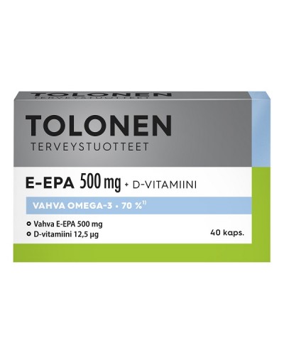 DR TOLONEN E-EPA 500mg 40caps