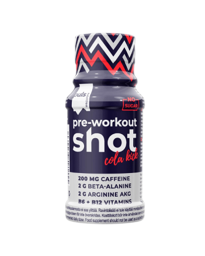 PULS NUTRITION PRE-WORKOUT SHOT COLA KICK 60ml