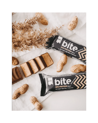 PULS NUTRITION BITE PROTEIN BAR PEANUT BUTTER 35g