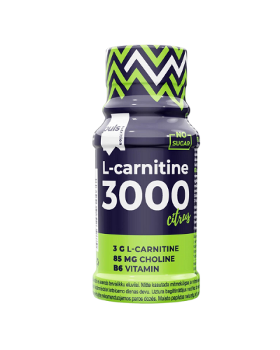 PULS NUTRITION L-CARNITINE 3000 SHOT CITRUS 60ml