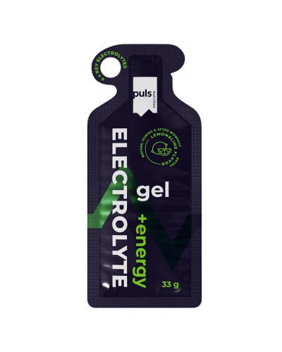 PULS NUTRITION ELECTROLYTE +ENERGY GEL LEMON LIME 33g