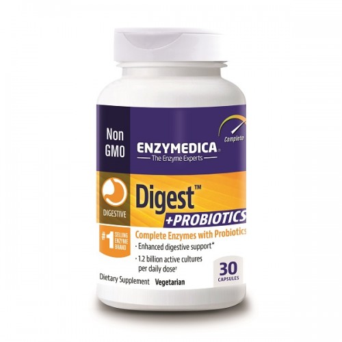 ENZYMEDICA DIGEST + PROBIOTICS 30CAPS