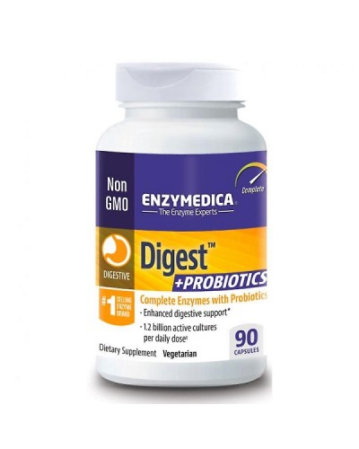 ENZYMEDICA DIGEST + PROBIOTICS 90CAPS