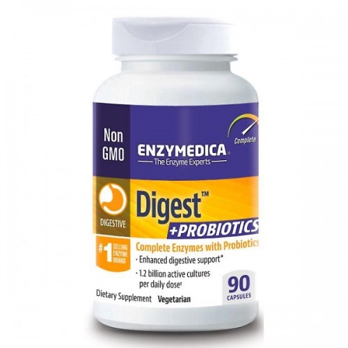 ENZYMEDICA DIGEST + PROBIOTICS 90CAPS