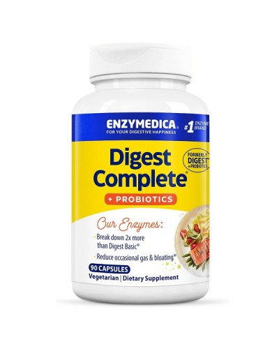 ENZYMEDICA DIGEST COMPLETE + PROBIOTICS 90CAPS