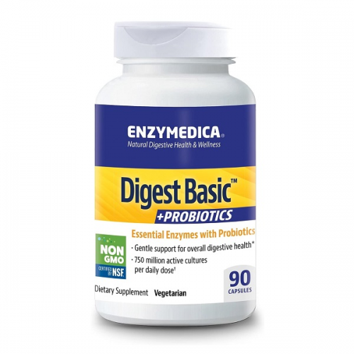 ENZYMEDICA DIGEST BASIC + PROBIOTICS 90CAPS