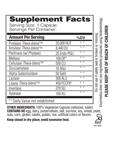 ENZYMEDICA DIGEST BASIC 90CAPS