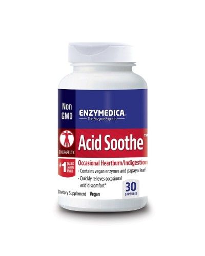 ENZYMEDICA ACID SOOTHE 30CAPS