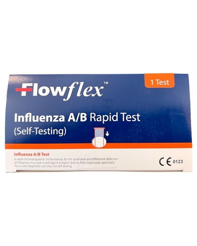 ACON FLOWFLEX INFLUENTZA A/B RAPID TEST ΓΡΙΠΗΣ ΡΙΝΙΚΟ 1 TEST