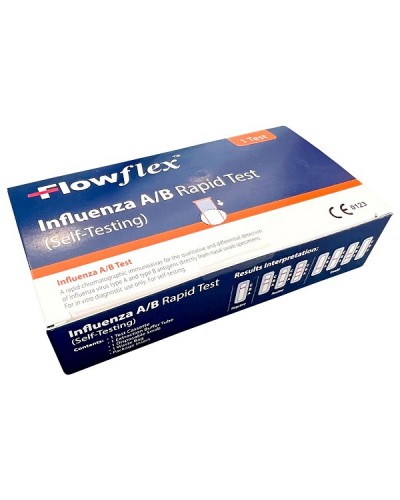 ACON FLOWFLEX INFLUENTZA A/B RAPID TEST ΓΡΙΠΗΣ ΡΙΝΙΚΟ 1 TEST