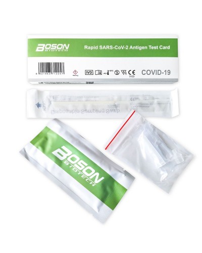 BOSON BIOTECH RAPID SARS-COV-2 ANTIGEN TEST CARD ΡΙΝΙΚΟ 1 TEST