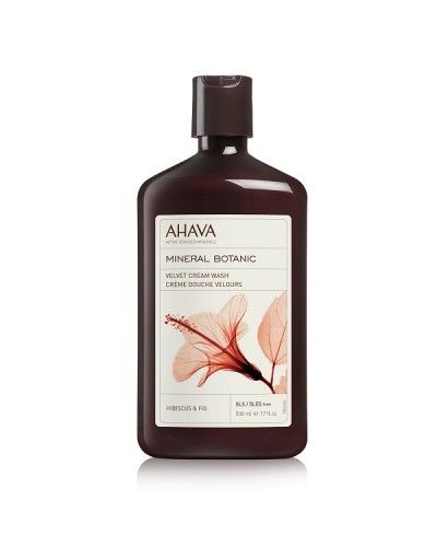 AHAVA MINERAL BOTANIC CREAM WASH HIBISCUS & FIG 500ML