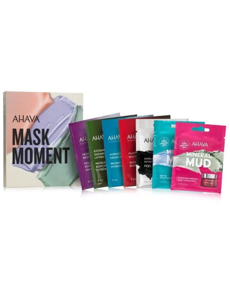 AHAVA SET MASK MOMENT 7 ΜΑΣΚΕΣ AHAVA SET MASK MOMENT 7 ΜΑΣΚΕΣ