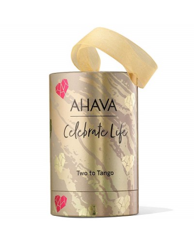 AHAVA CELEBRATE LIFE TWO TO TANGO MINERAL HAND CREAM 40ML & MINERAL BODY LOTION 40ML