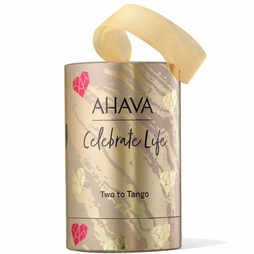 AHAVA CELEBRATE LIFE TWO TO TANGO MINERAL HAND CREAM 40ML & MINERAL BODY LOTION 40ML