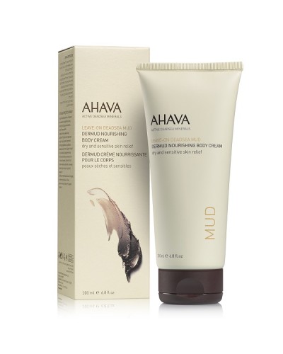 AHAVA DERMUD NOURISHING BODY CREAM 200ML