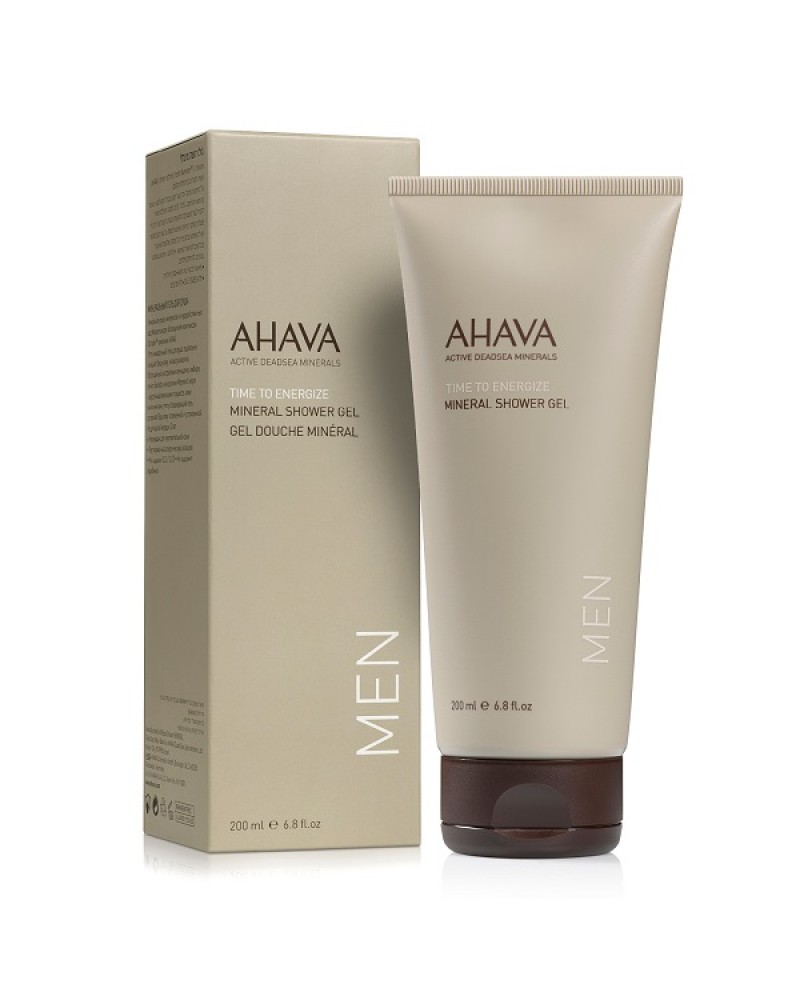 AHAVA MEN MINERAL SHOWER GEL 200ML AHAVA MEN MINERAL SHOWER GEL 200ML
