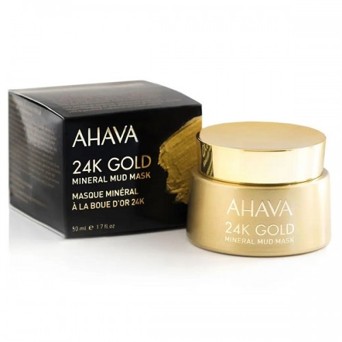 AHAVA 24K GOLD MINERAL MUD MASK 50ML