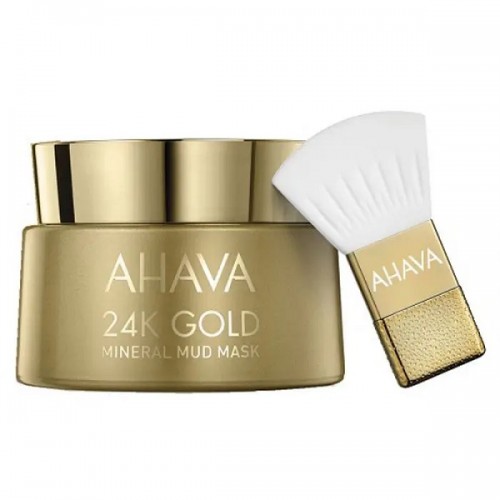 AHAVA 24K GOLD MINERAL MUD MASK 50ML