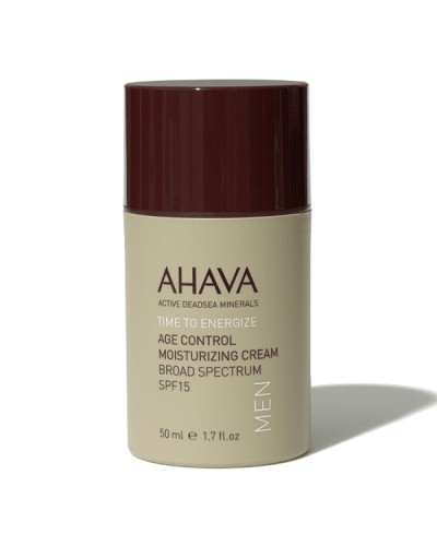 AHAVA MEN AGE CONTROL MOISTURIZING CREAM SPF15 50ML