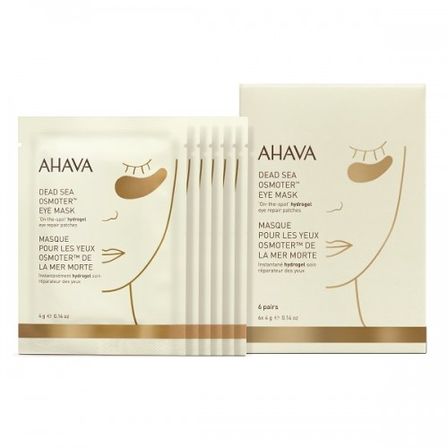 AHAVA DEAD SEA OSMOTER EYE MASK 6 X 4GR