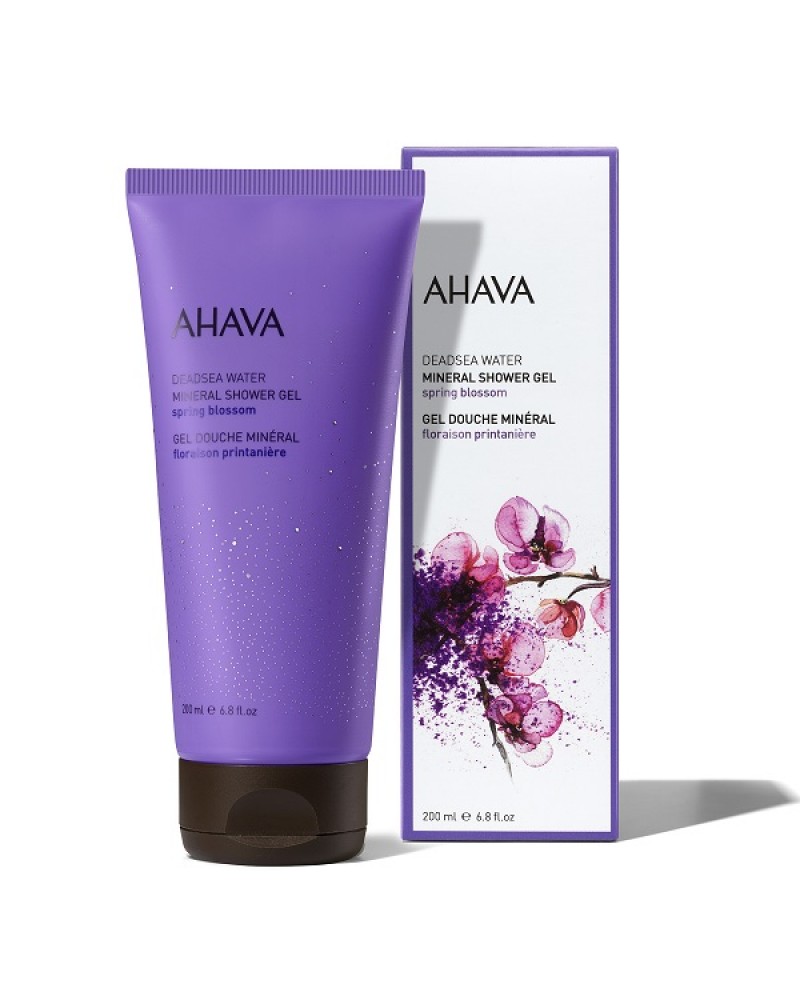 AHAVA MINERAL SHOWER GEL SPRING BLOSSOM 200ML AHAVA MINERAL SHOWER GEL SPRING BLOSSOM 200ML