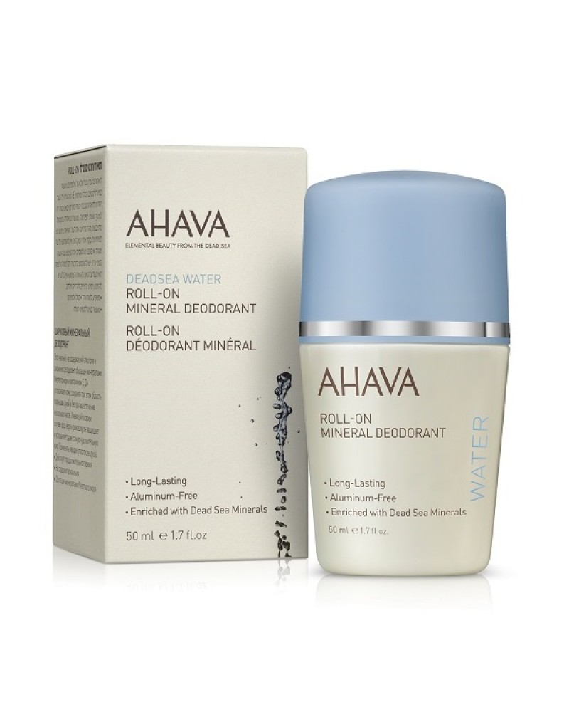 AHAVA ROLL-ON MINERAL DEODORANT WOMEN 50ML AHAVA ROLL-ON MINERAL DEODORANT WOMEN 50ML