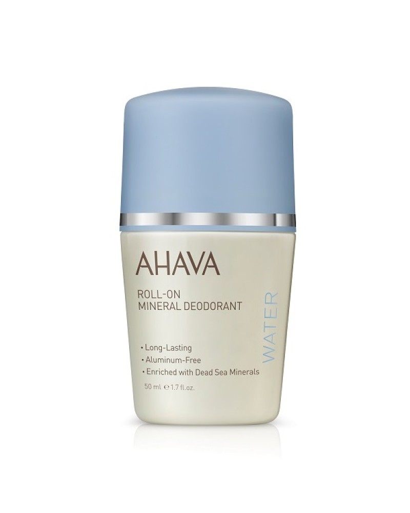 AHAVA ROLL-ON MINERAL DEODORANT WOMEN 50ML AHAVA ROLL-ON MINERAL DEODORANT WOMEN 50ML