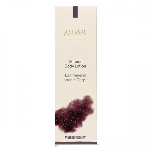 AHAVA VIVID BURGUNDY MINERAL BODY LOTION 250ML