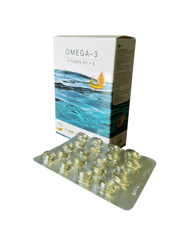 IMMITEC OMEGA-3 VITAMIN D3 + E 60CAPS