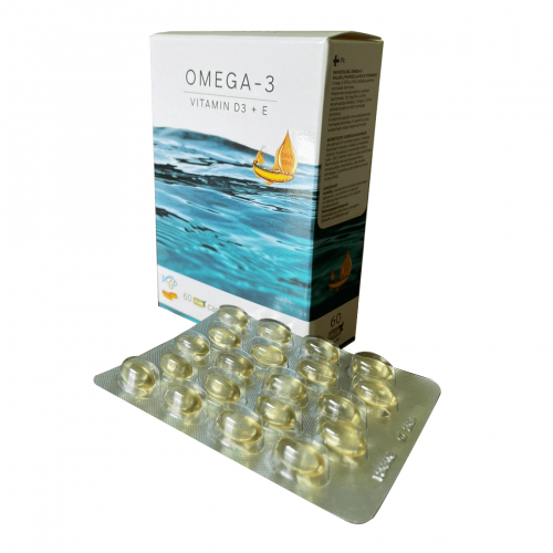 IMMITEC OMEGA-3 VITAMIN D3 + E 60CAPS