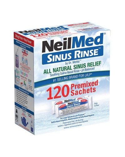 NEILMED SINUS RINSE PREMIXED SACHETS 120τμχ